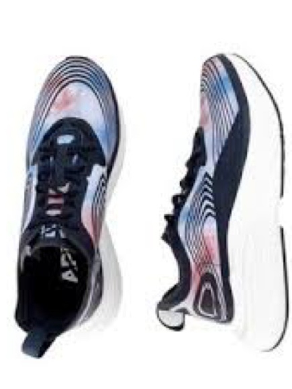 948. NIB APL Men's Athletic Shoes in Black, Blue, Pink